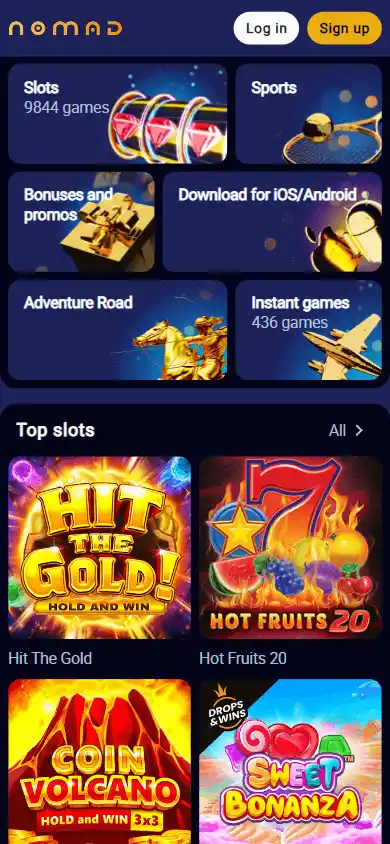 Nomad Casino screenshot 4