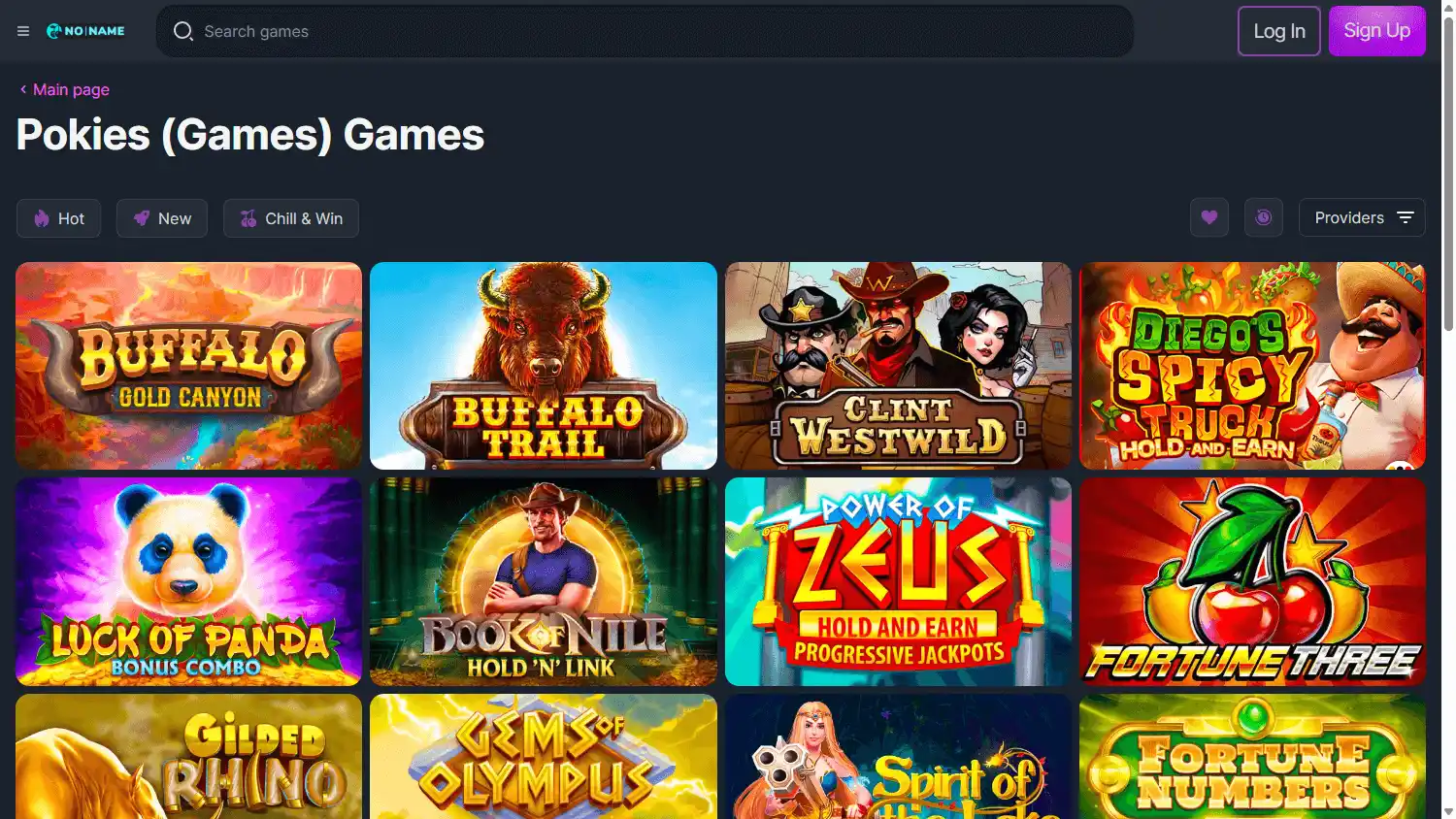No Name Casino screenshot 2