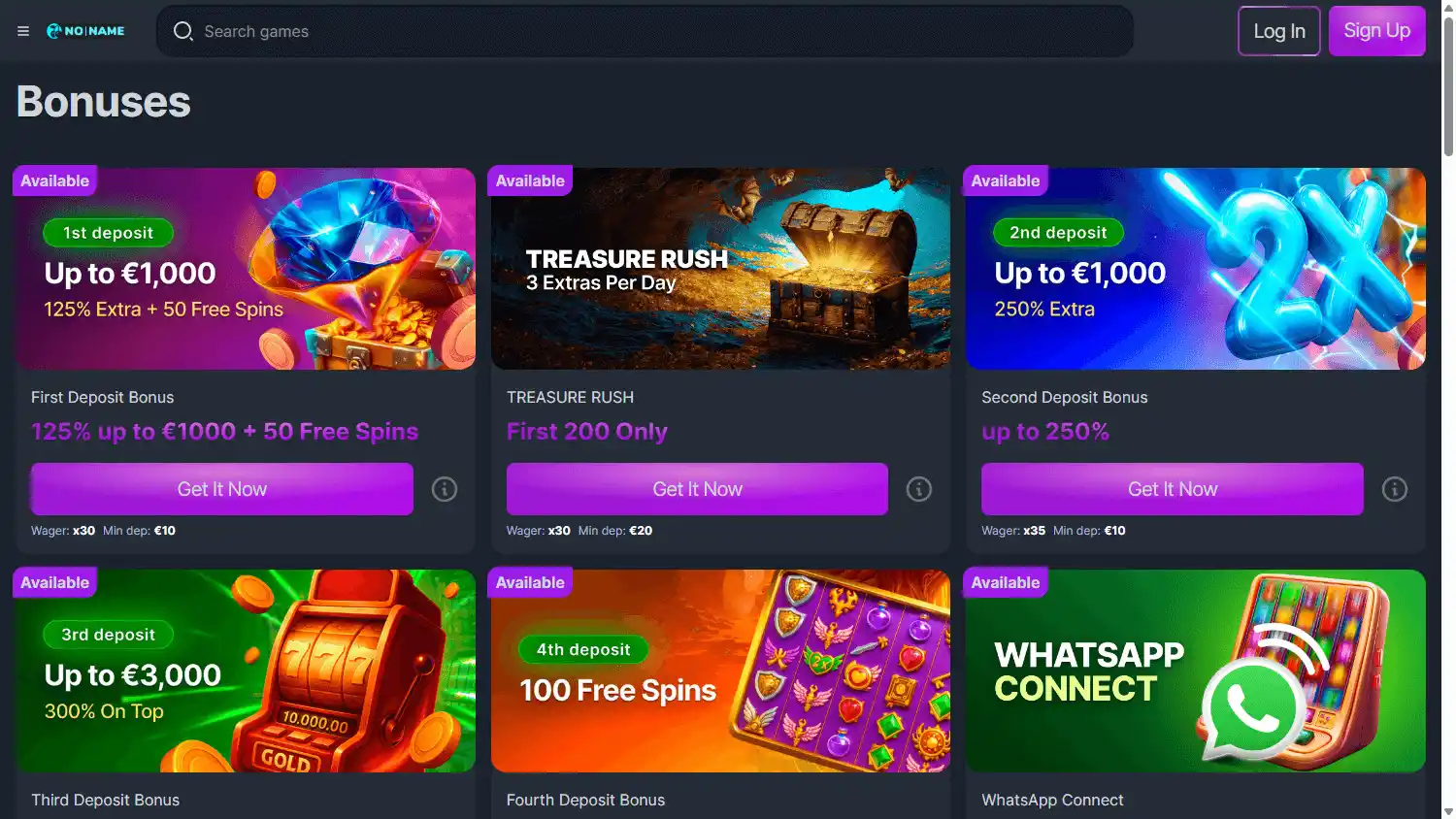 No Name Casino screenshot 3