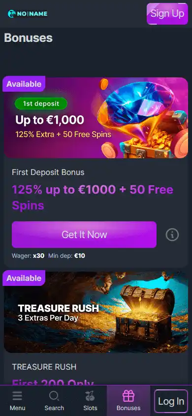 No Name Casino screenshot 6