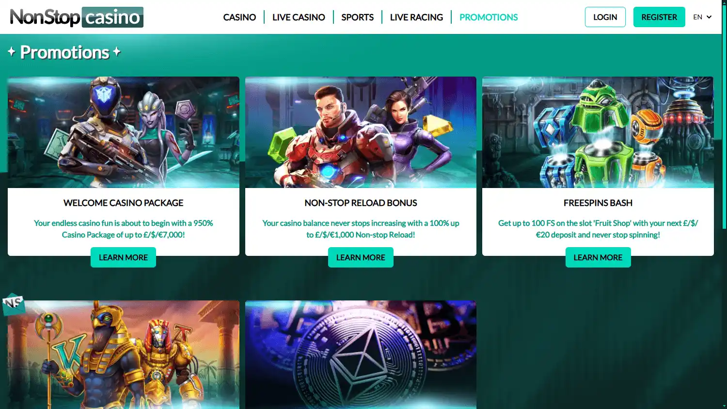 NonStop Casino screenshot 3