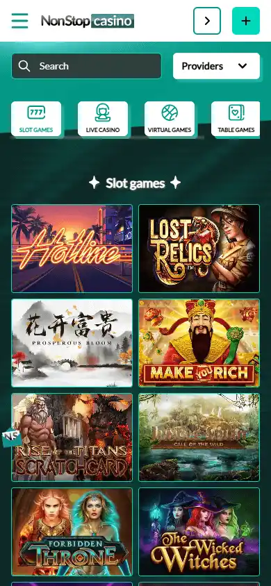 NonStop Casino screenshot 5
