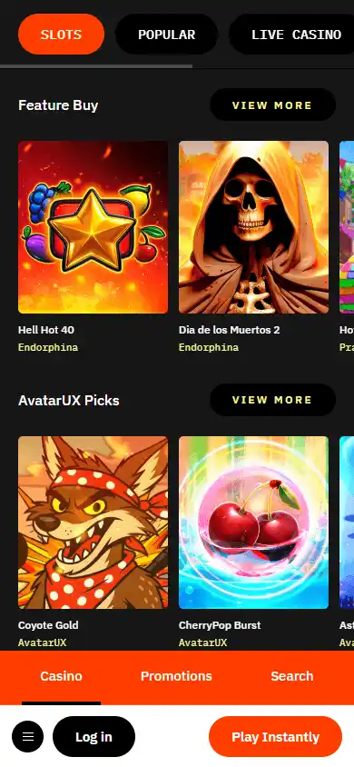 Nopein Casino screenshot 5