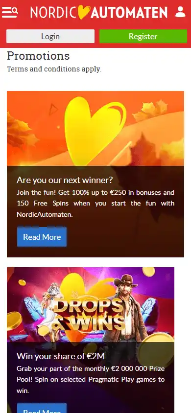 NordicAutomaten Casino screenshot 6