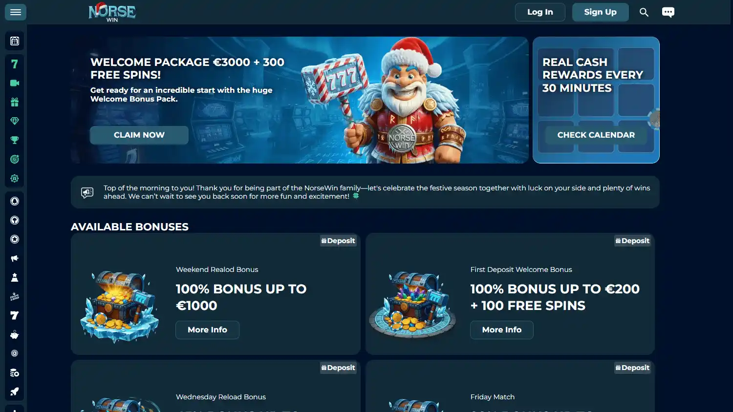 Norsewin Casino screenshot 3
