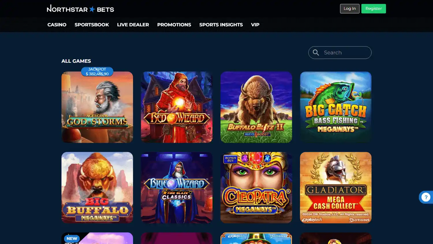 NorthStar Bets Casino CA screenshot 2