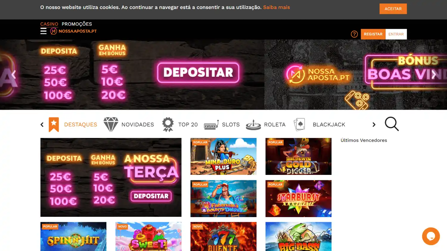Nossa Aposta Casino screenshot 1