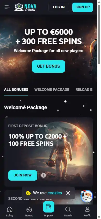 Nova Dreams Casino screenshot 6