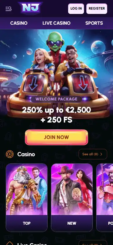 NovaJackpot Casino screenshot 4