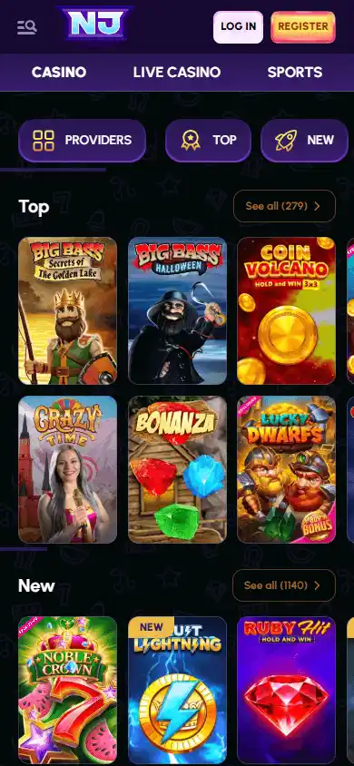 NovaJackpot Casino screenshot 5