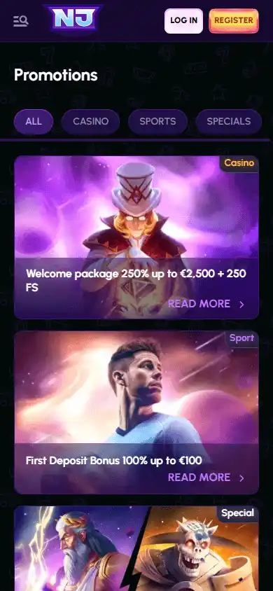 NovaJackpot Casino screenshot 6