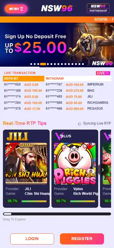 NSW96 Casino screenshot 4