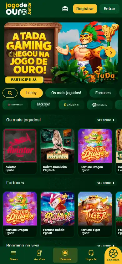 Jogo de Ouro Casino screenshot 5