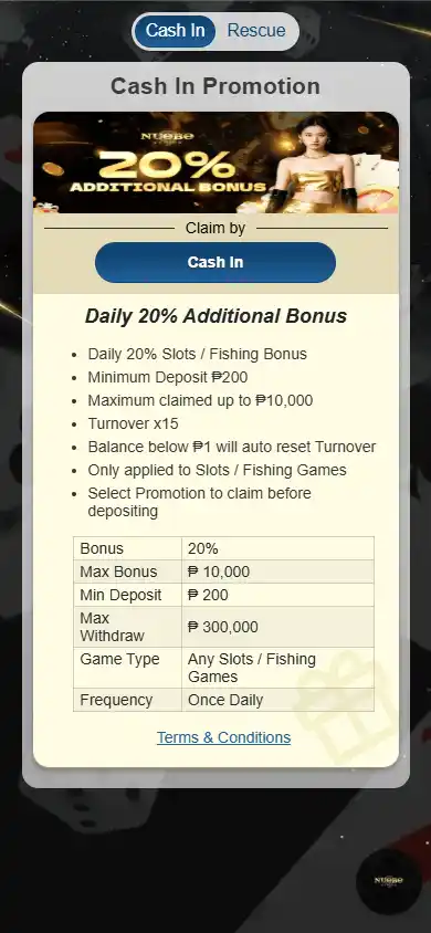 Nuebe9 Casino screenshot 6