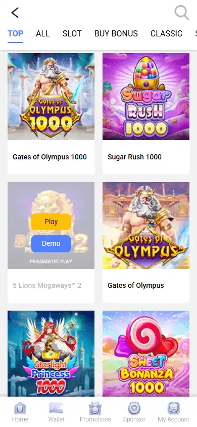 OB9 Casino MY screenshot 5