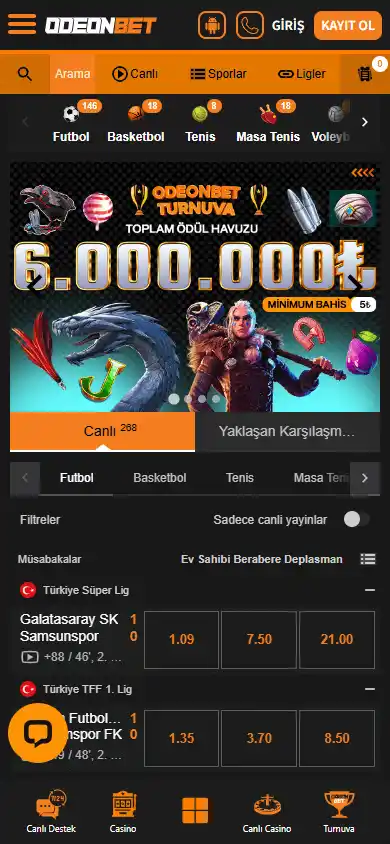 OdeonBet Casino screenshot 4
