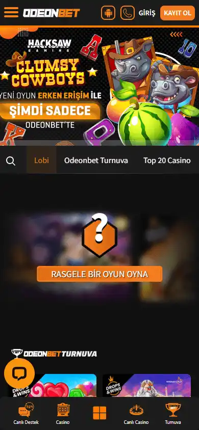 OdeonBet Casino screenshot 5