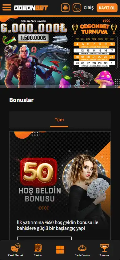 OdeonBet Casino screenshot 6