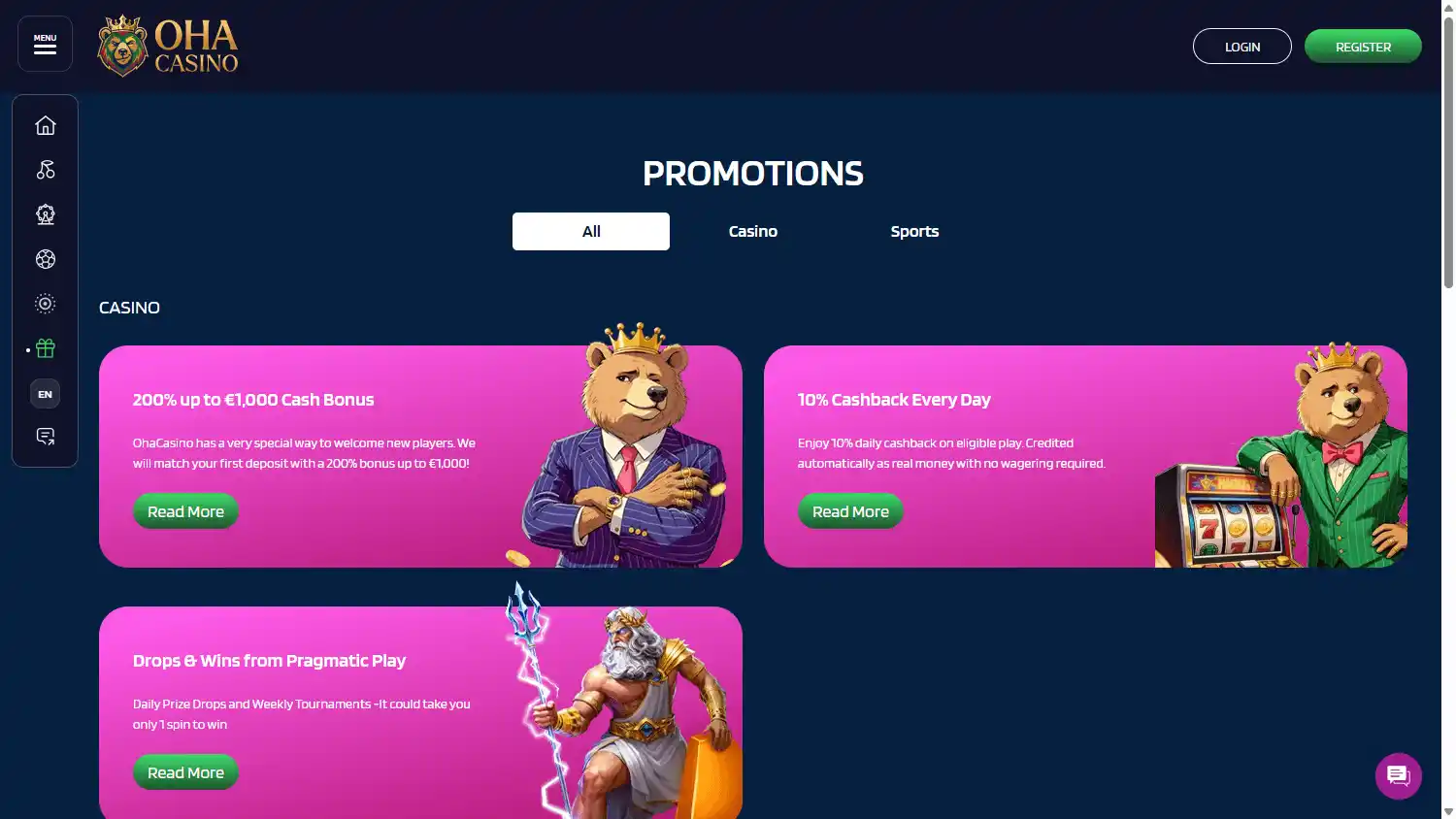 Oha Casino screenshot 3