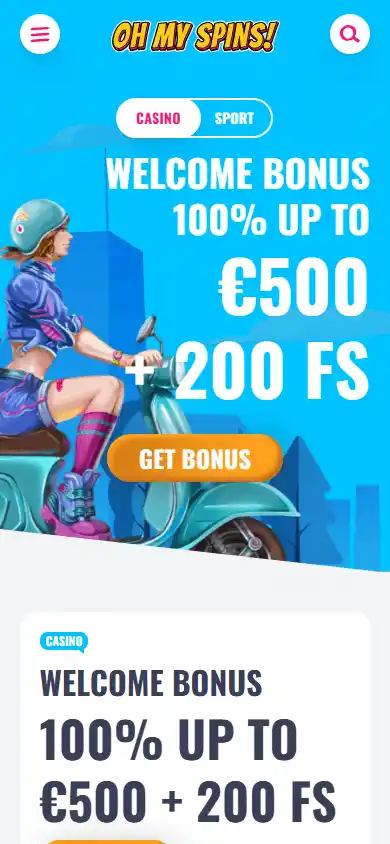 OhMySpins Casino screenshot 7