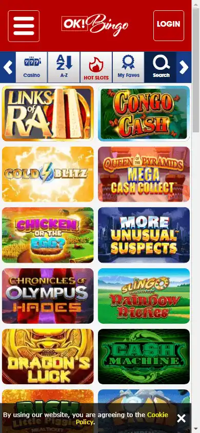 OK Bingo Casino screenshot 4