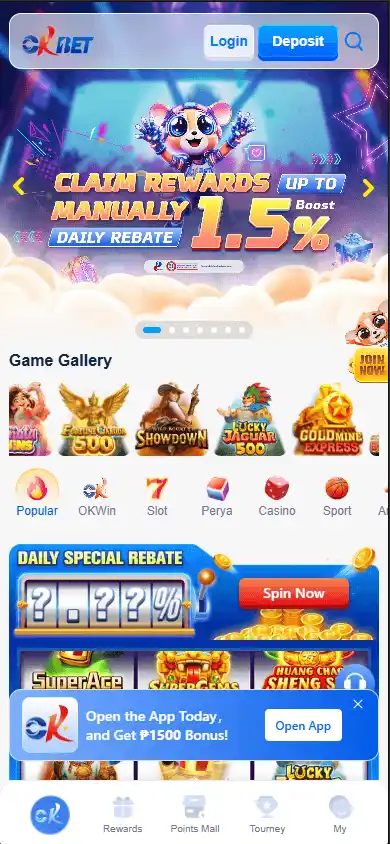 OKBet Casino screenshot 4