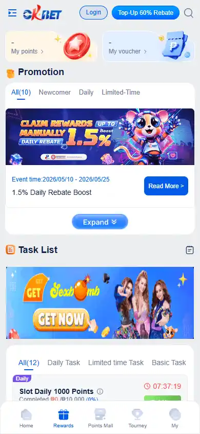 OKBet Casino screenshot 6