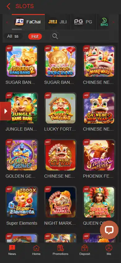 OKEBET Casino screenshot 5