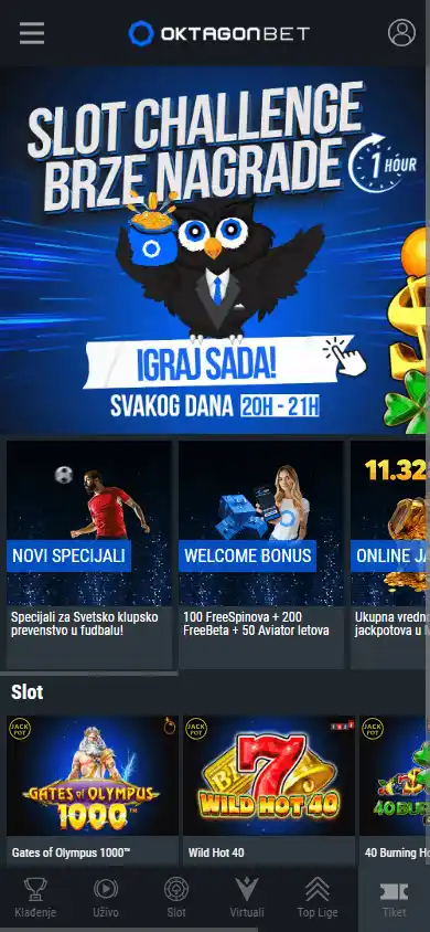 OktagonBet Casino screenshot 4