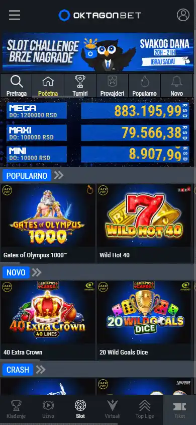 OktagonBet Casino screenshot 5