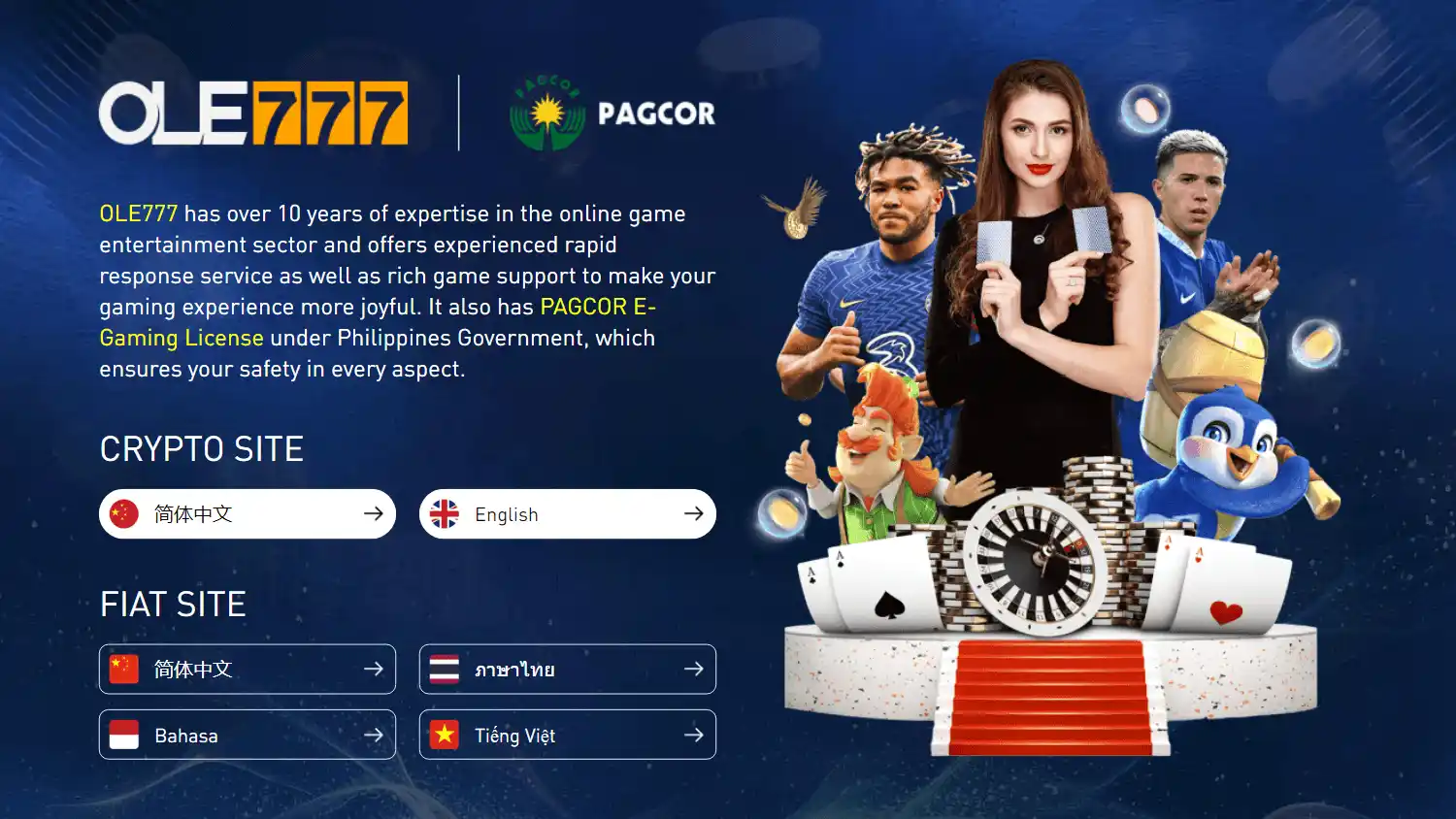 OLE777 Casino screenshot 1