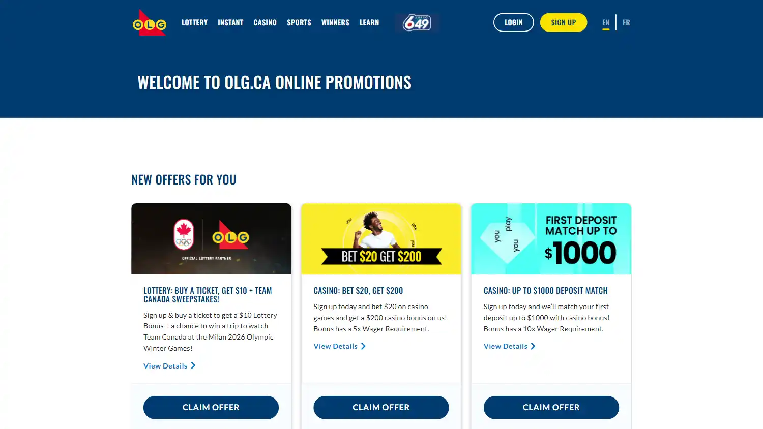 OLG Casino screenshot 3