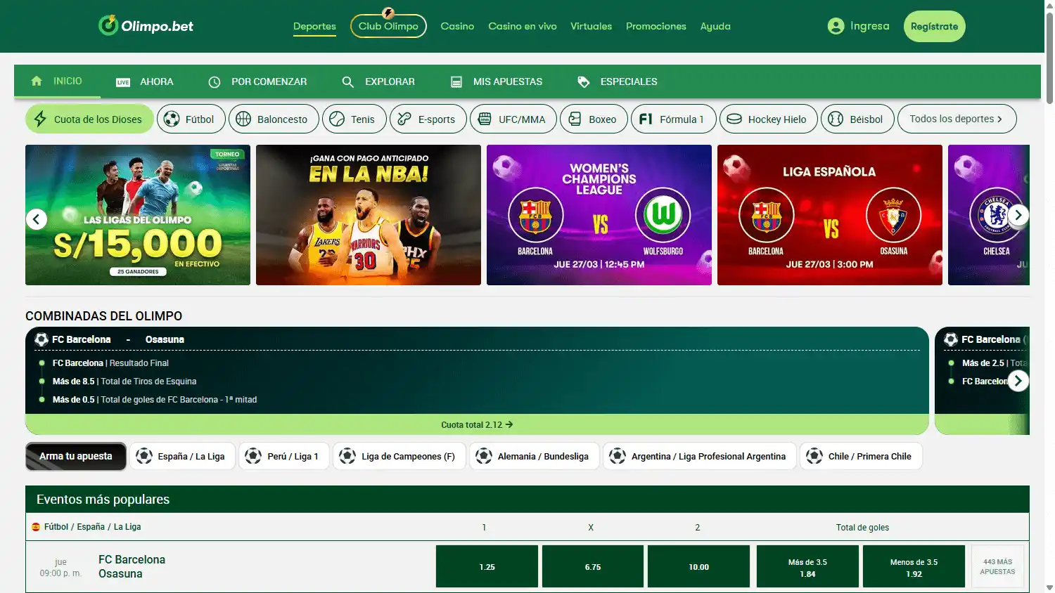 Olimpo.Bet Casino screenshot 1