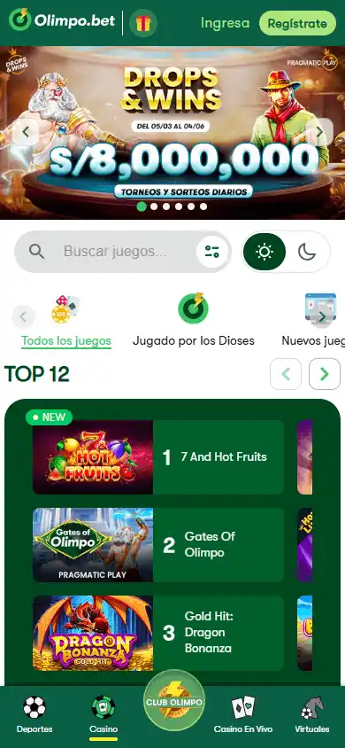 Olimpo.Bet Casino screenshot 5