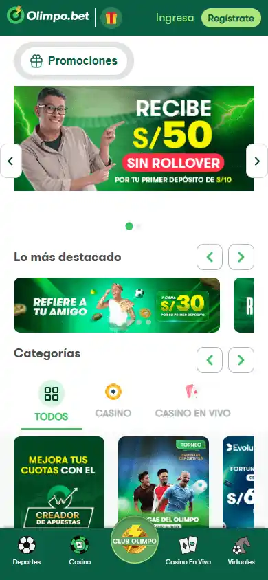 Olimpo.Bet Casino screenshot 6