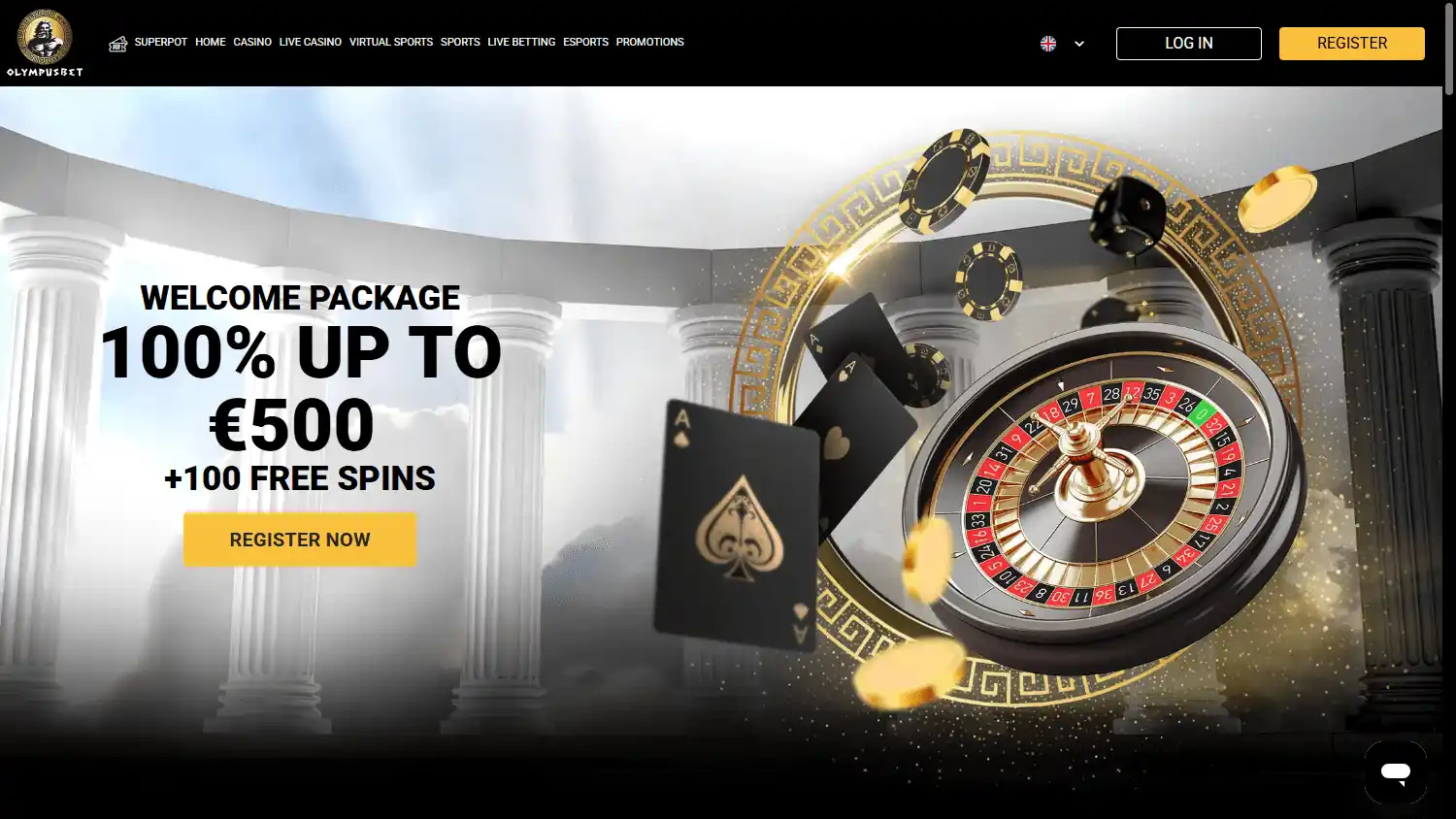 Olympusbet Casino screenshot 1