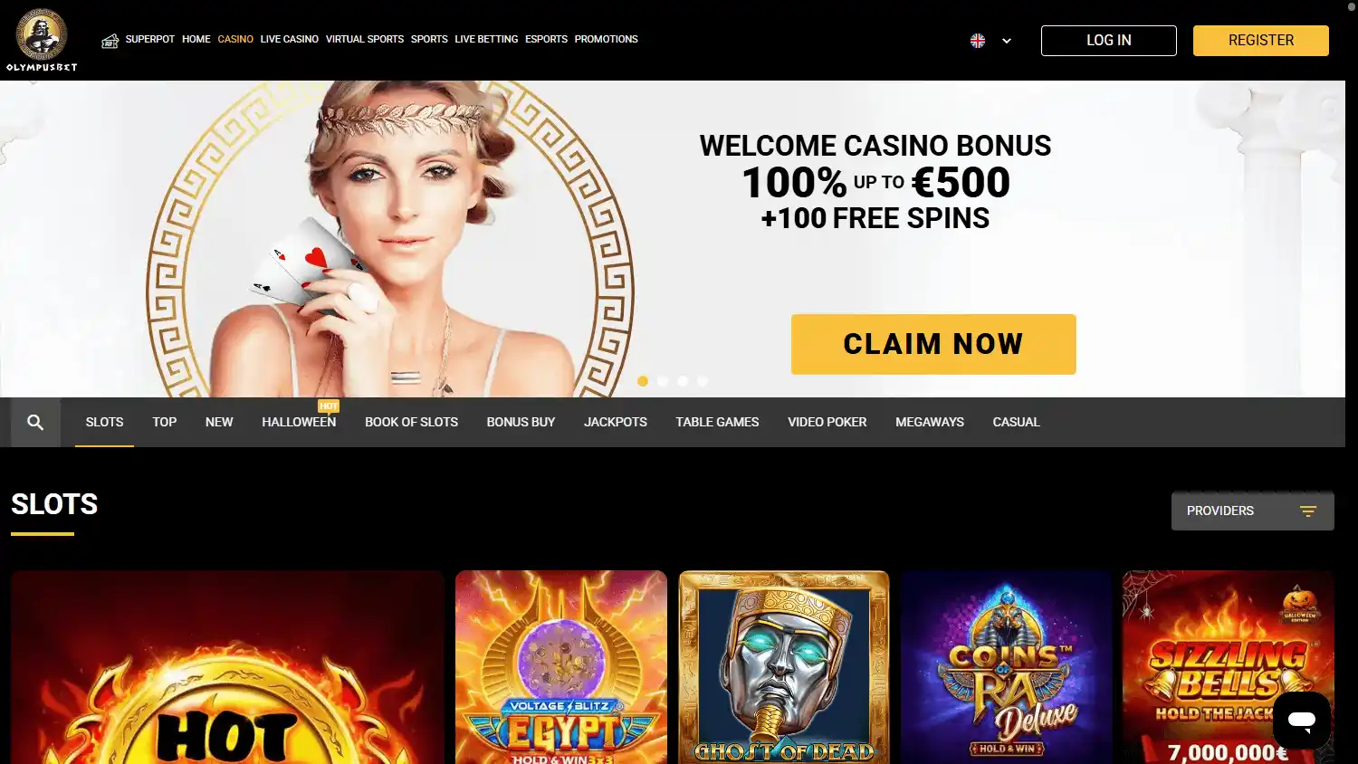 Olympusbet Casino screenshot 2