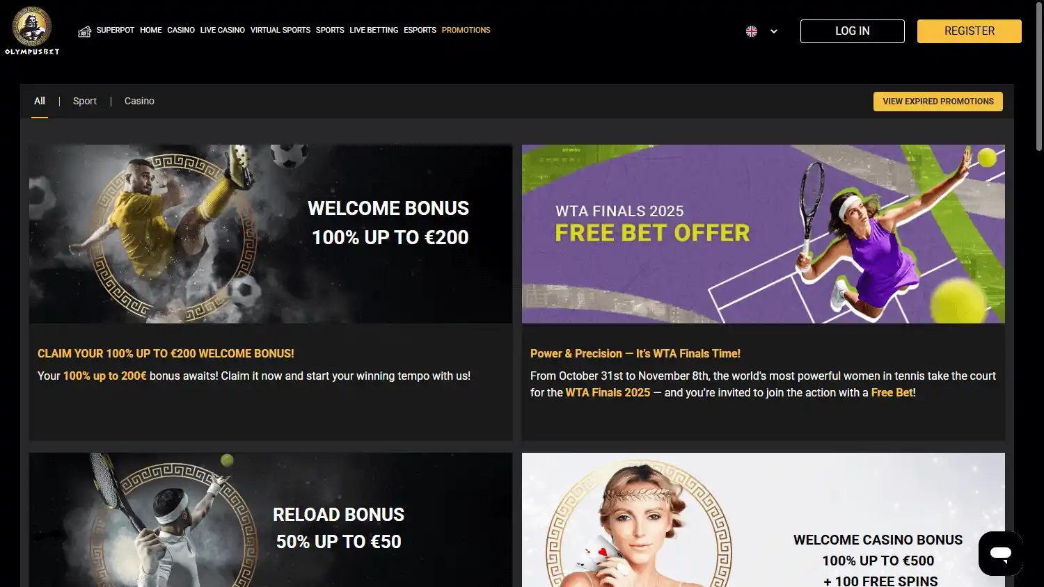 Olympusbet Casino screenshot 3