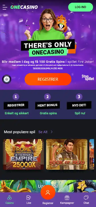 One Casino DK screenshot 3