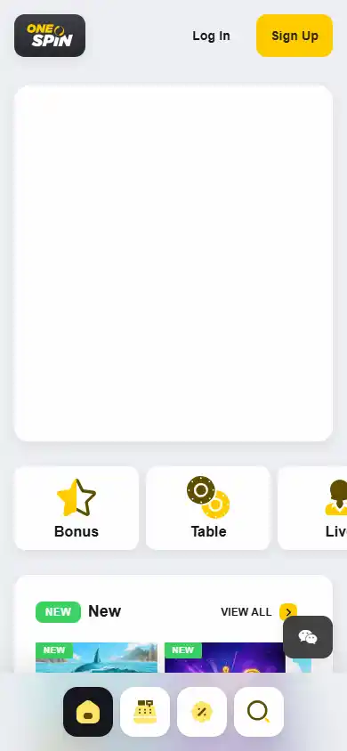 One Spin Casino screenshot 4