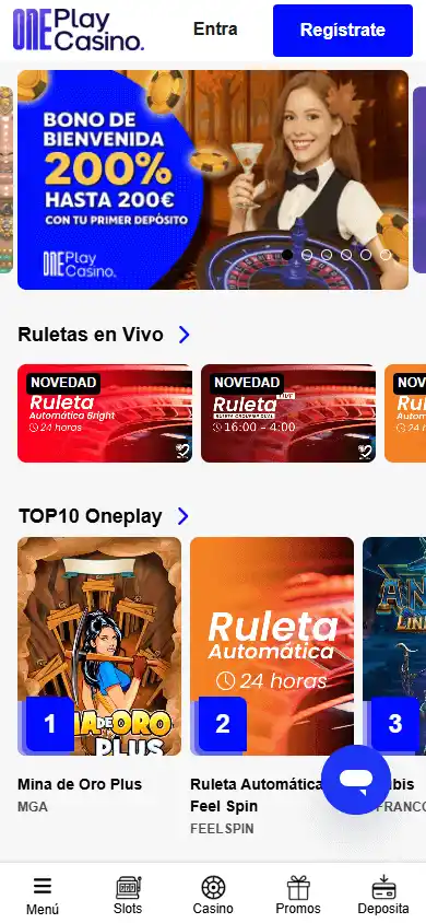 OnePlay Casino screenshot 4