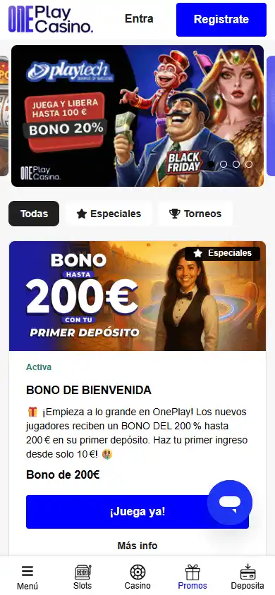 OnePlay Casino screenshot 6