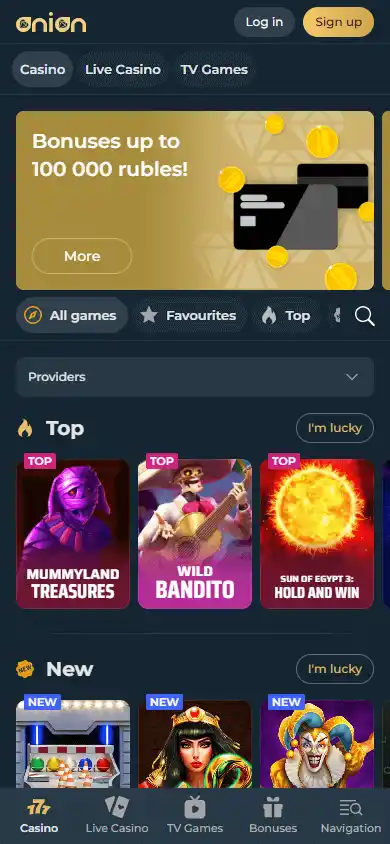 Onion Casino screenshot 3