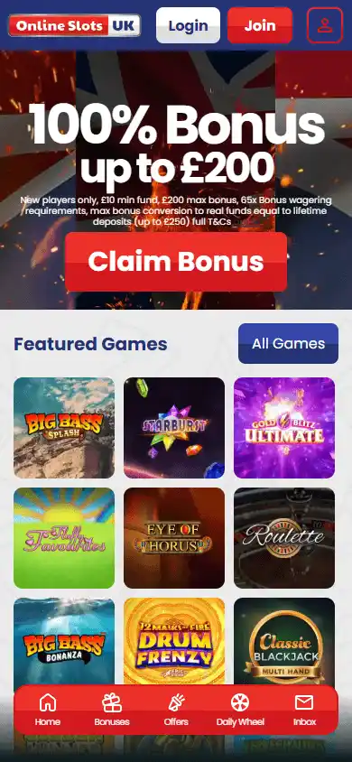 Online Slots UK Casino screenshot 4
