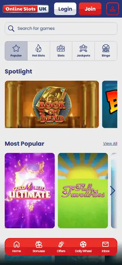 Online Slots UK Casino screenshot 5