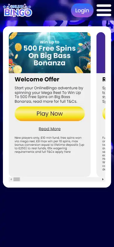 OnlineBingo.co Casino screenshot 6