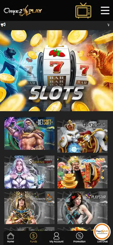Onyx2play Casino screenshot 5