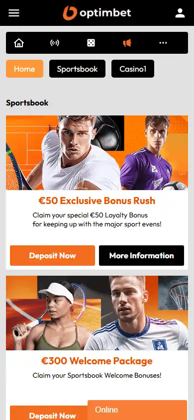 OptimBet Casino screenshot 6