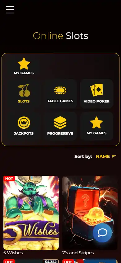 Orbit Spins Casino screenshot 5