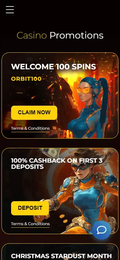 Orbit Spins Casino screenshot 6